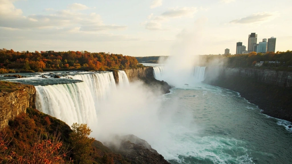 View of Horseshoe Falls from the Canadian side